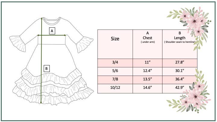 Navy Floral & Polka Dot Dress