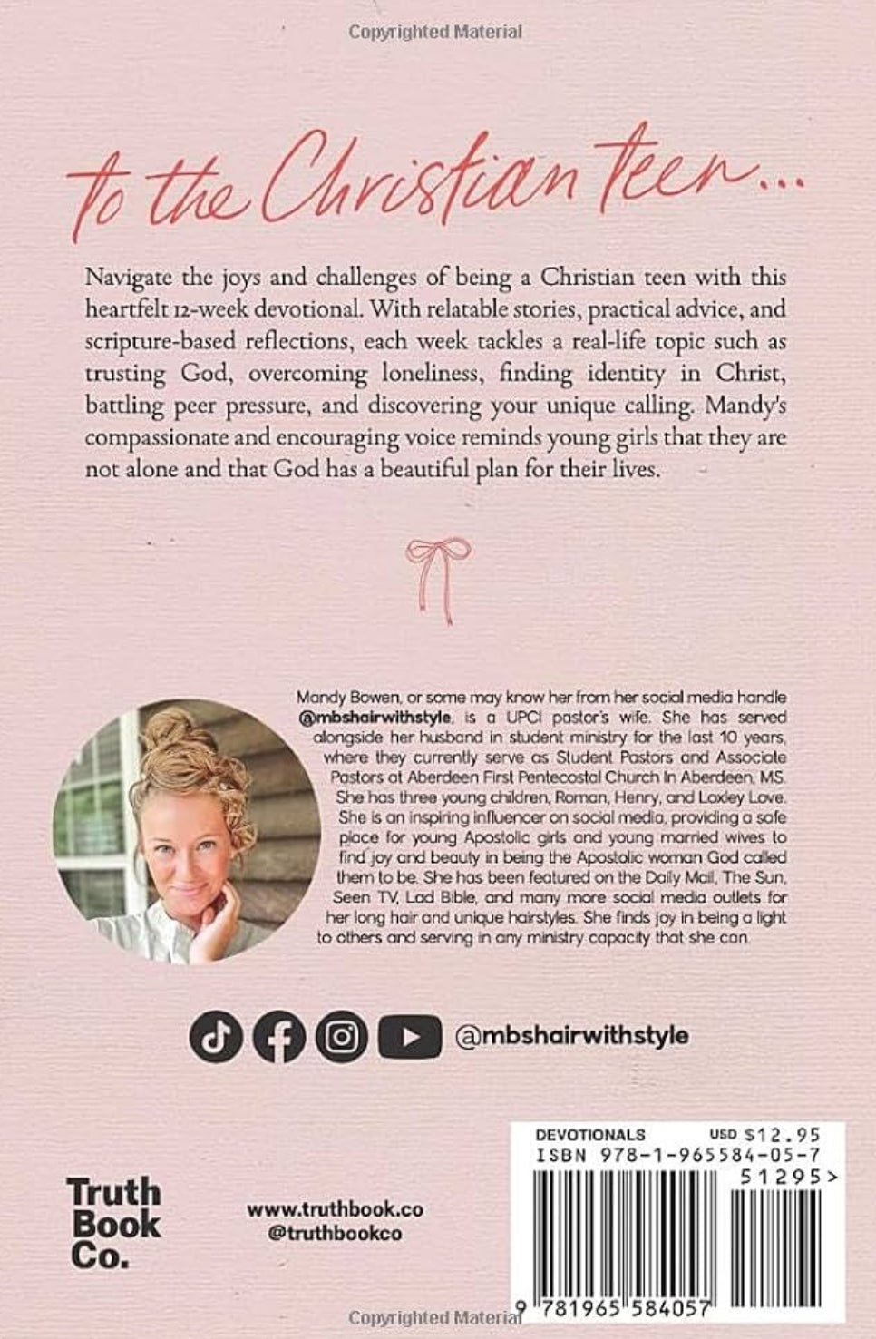 A Christian Girl’s Guide Devotional by Mandy Bowen