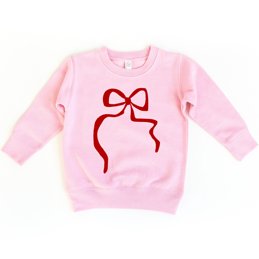 Red Coquette Bow Shirt