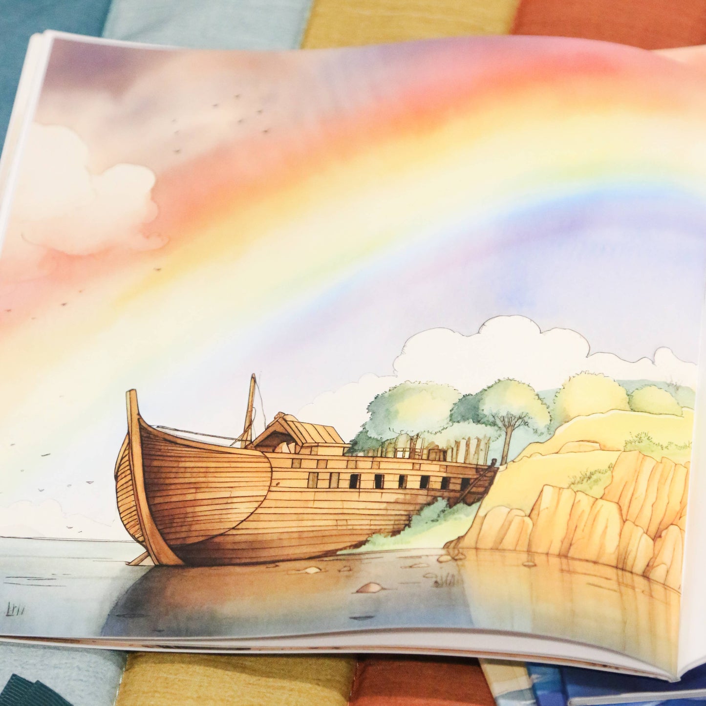 The First Rainbow Children's Picture Book