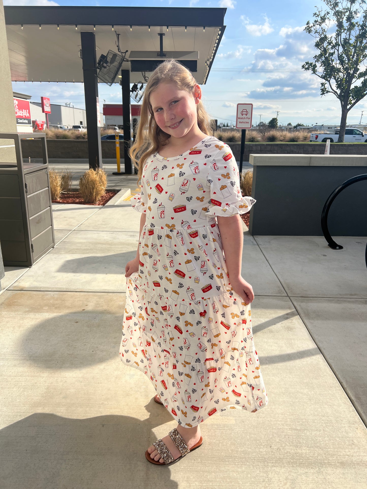 The Lord's Chicken Tween-Adult Dress