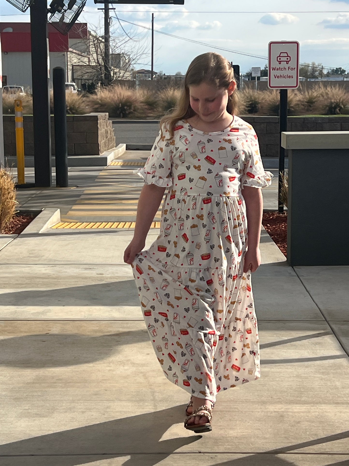 The Lord's Chicken Tween-Adult Dress