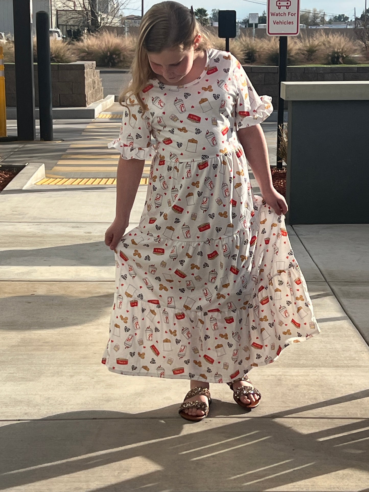 The Lord's Chicken Tween-Adult Dress