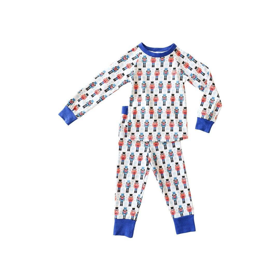 Festive Nutcracker Kids Pajama Set