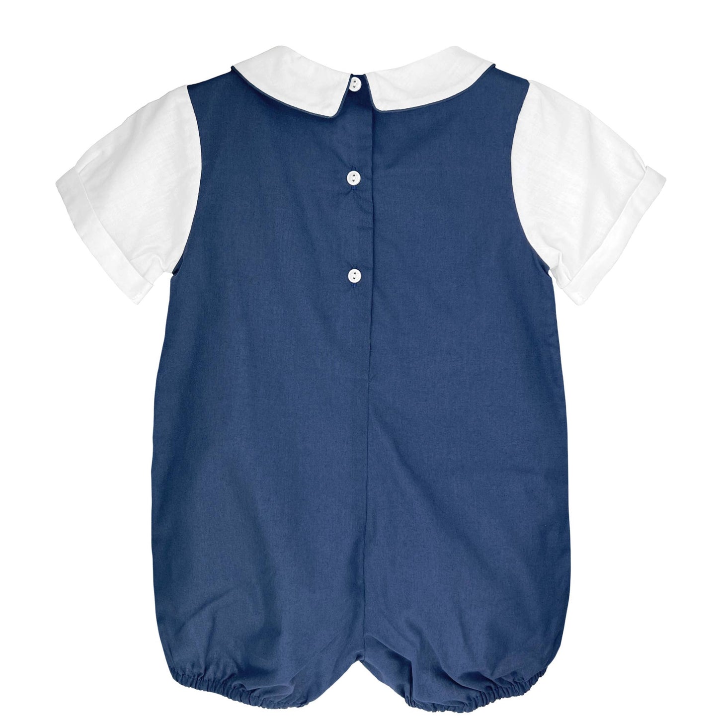 Shortall with Pintucks and Side Tabs