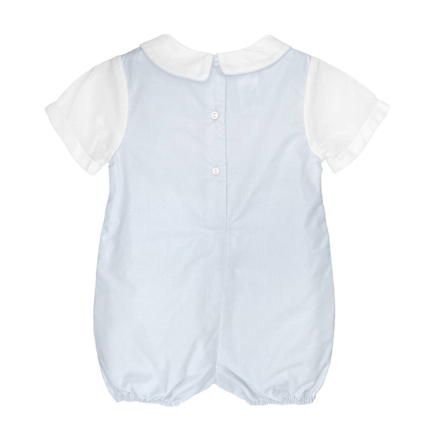 Shortall with Pintucks and Side Tabs