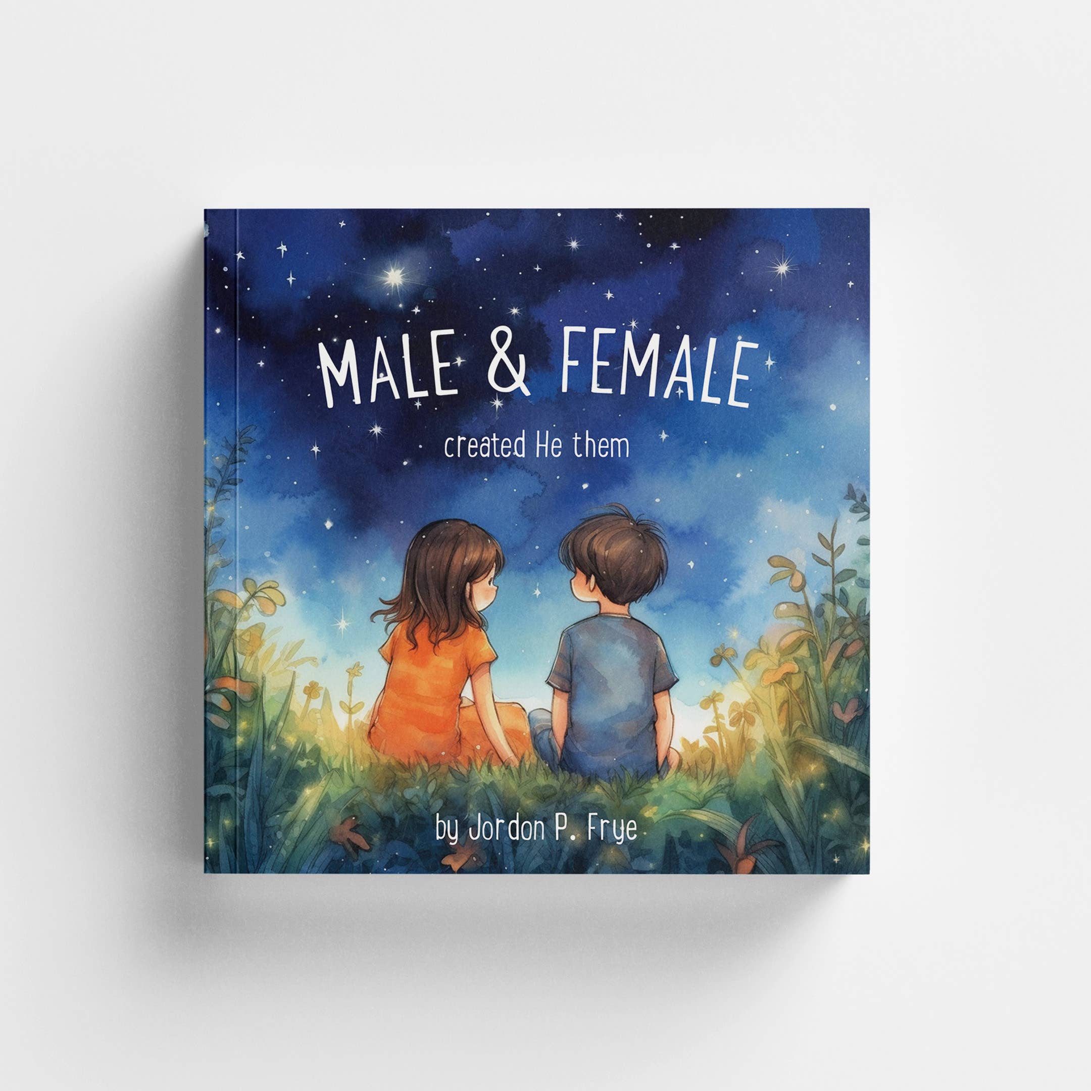 Male & Female Created He Them Children's Picture Book – Braxton