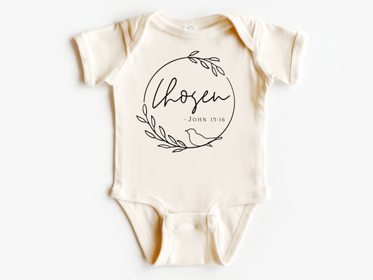 Chosen onesie - Braxton Rayemyer 